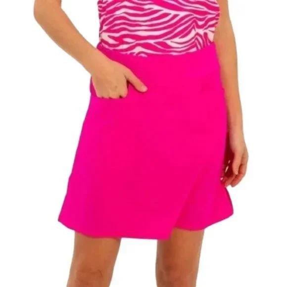 Jude Connally Sonia Skort Hot Pink Women's Size Large NWT - Picture 1 of 8
